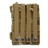 Flyye Industries Airsoft 1000D Double Magazine Pouch - Multicam view 3