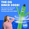 LookOurWay Air Dancers Wacky Waving Inflatable Tube Man Set - 10 Feet Tall Inflatable Dancing Man with Blower - Green view 2