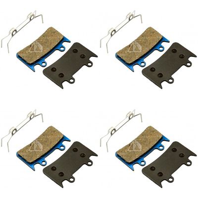 4Pairs/8Pads Hope Mono 6 Pot Semi-Metallic Disc Brake Pads 6Ti DH Six MTB DH XC