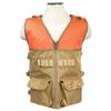 Hunting Vest/Blaze Orange And Tan view 1