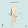 Pilates Springboard & Push-Through Bar, Wall-Mounted, Light Resistance view 3