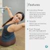 Pilates Springboard & Push-Through Bar, Wall-Mounted, Light Resistance view 4