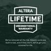 Altera Men's Conquer Light Weight Crew Socks, Olive, X-Large (12-14) view 4