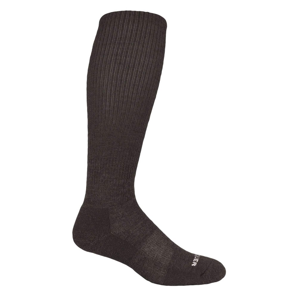 Conquer Lightweight 14" OTC Alpaca Sock Black Large