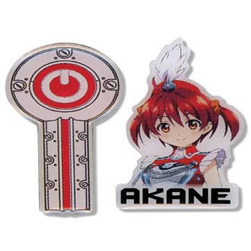 Vividred Operation Akane & Operation Key Metal Pin