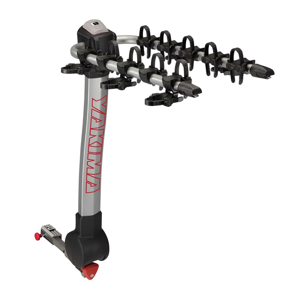 Yakima 5-Bike Hitch Mount Carrier, Tilt-Away Bike Rack for Car, Truck, & SUV, Fits 1.25 & 2 Hitch Receiver, Ridgeback 5 - Heavy-Duty Bicycle Storage Equipment and Accessories for Vehicles