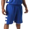 A4 NB5334-ROW Reversible Speedway Shorts, 8"/Small, Royal/White view 2