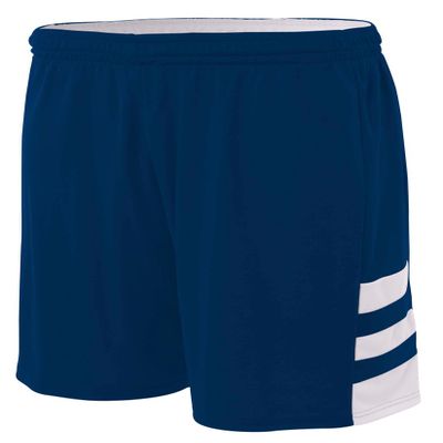 A4 Mens Reversible Speedway Short, XL, Navy/White