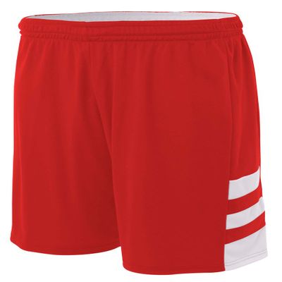 A4 Mens Reversible Speedway Short, 3XL, Scarlet/White