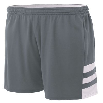 A4 Mens Reversible Speedway Short, 2XL, Graphite/White