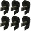 Thule Bicycle Rack Straps, 6 Pack, Nylon, Sable, Compatible with Bicycle view 1