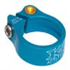 KCNC Bicycle Lightweight Seatpost Clamp Rhodolite Chromoly Bolt 31.8MM Blue view 1
