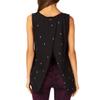 55DSL Juniors Thrall Tank Top, Black, XX-Small view 2