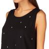 55DSL Juniors Thrall Tank Top, Black, XX-Small view 3