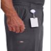 Dickies Mens Signature Elastic Waist Medical Scrubs Pants, Olive, 5X-Large US view 2