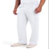 Dickies Men's Big EDS Signature Zip Fly Pull-on Scrub Pant, White, Large/Tall view 3
