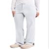 Dickies Women's Signature Mid Rise Drawstring Scrubs Cargo Pant, White, XX-Large Tall view 4
