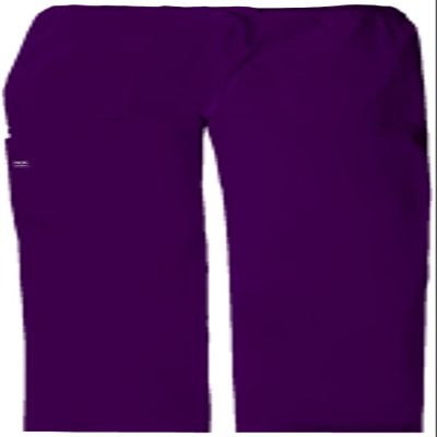 Cherokee Premium Core Stretch Unisex Cargo Scrubs Pant, Eggplant, Small