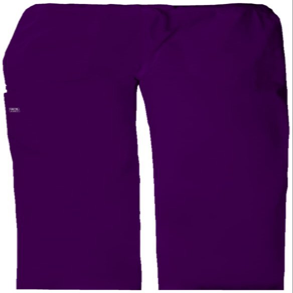Cherokee Premium Core Stretch Unisex Cargo Scrubs Pant, Eggplant, Small