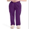 Dickies Women's EDS Signature Scrubs Missy Fit Pull-On Cargo Pant, Eggplant, 3X-Large view 1