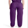 Dickies Women's EDS Signature Scrubs Missy Fit Pull-On Cargo Pant, Eggplant, 3X-Large view 4