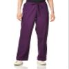 Dickies Men's Big-Tall EDS Signature Unisex Drawstring Scrub Pant, Eggplant, Medium/Tall view 1