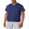 Dickies Women's EDS Signature Scrubs Missy Fit V-Neck Top, Navy, Small view 1