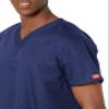 Dickies Women's EDS Signature Scrubs Missy Fit V-Neck Top, Navy, Small view 3