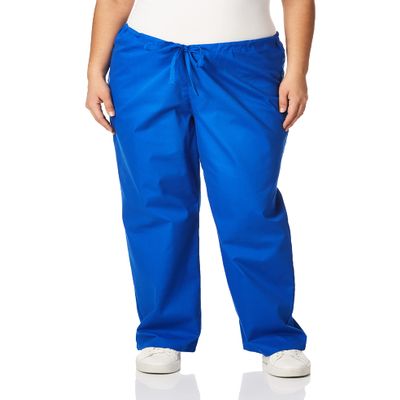 Dickies Men's Drawstring Scrub Pant, Royal, 4X-Large