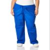 Dickies Men's Drawstring Scrub Pant, Royal, 4X-Large view 1