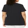 Heartsoul Womens Scrubs, Shaped V-Neck Top, Stretch Performance Fabric 20710, M, Black view 2