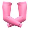 Suddora Arm Sleeves (Pair) - Sun Sleeves for Men and Women w/UV Protection for Cycling, Basketball, Running, Football, Outdoor Sports (Pink) view 1