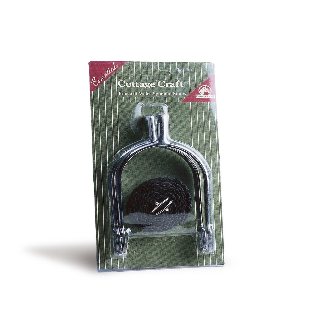 Cottage Craft Women's POW Spur and Strap pack - Black, Size 15