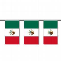 Flag and Banner International Signal Pennant - Nautical Pennants | Official Design | Decorative Maritime Outdoor Decor | Parties, Boats, Restaurants, Docks | Made in USA - Mexico String Pennants (Pennants: 9 in. x 12 in./String: 30 ft.)