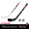 Franklin Sports NHL Carolina Hurricanes Mini Hockey 2 Piece Player Stick Set view 2