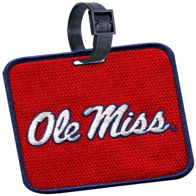 The Alumni Association NCAA Mississippi Old Miss Rebels Golf Bag Tag