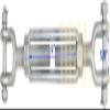 3/8 x 6" In. Turnbuckle Jaw Jaw Galvanized Steel 1200 LB Marine Boat Shade Sail view 2