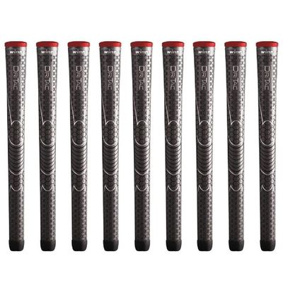 Set of 9 Winn Dri-Tac Standard Size Golf Grip  Non-Slip & Cushioned Comfort - Moisture-Wicking & Shock Absorption - AVS Technology - Hand Alignment & Lighter Grip PressureBest for Comfort, Shock Absorption, and All-Weather Performance