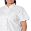 Uncommon Threads womens Tahoe Women's Fit Chef Coat Shirt, White, Small US view 3