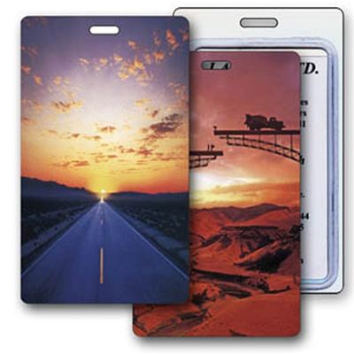 Luggage Tag - Bridge - Animated Lenticular