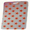 Luggage Tag - Stars - Animated Lenticular view 1