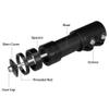 LERWAY Bike Stem Riser Extender MTB Handlebar Stem Adapter with Hex Key for 1-1/8" 28.6mm Fork Aluminum Black view 2