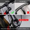 LERWAY Bike Stem Riser Extender MTB Handlebar Stem Adapter with Hex Key for 1-1/8" 28.6mm Fork Aluminum Black view 4
