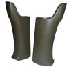 Foreverlast Snakeguard Shields Plastic Style, Green, Gaiters Protect from Snakes, Use Outdoor, Hiking, Hunting, Camping, and Fishing, Fit Over Boots view 1