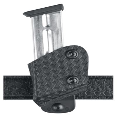 Safariland 773 Competition Open Top Magazine Pouch, Glock 20 10mm 4.6'', Glock 21 .45 Cal., STX Black Basket Weave, Right Hand, 1.5'' Belt Loop