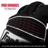 Franklin Sports Adult MLB Neo Classic II Series Batting Gloves, Black, XX-Large view 3