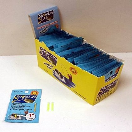 Ddi Strikelite Night Fishing 1" Glowstick With Clip- Lasts 12+ Hours(Pack Of 100)