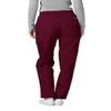 Adar Uniforms, Universal Scrubs for Women - Tapered Cargo Scrub Pants - 506 - Burgundy - L view 2