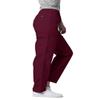 Adar Uniforms, Universal Scrubs for Women - Tapered Cargo Scrub Pants - 506 - Burgundy - L view 3
