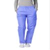 Adar Universal Scrubs for Women - Tapered Cargo Scrub Pants - 506 - Ceil Blue - XXS view 1